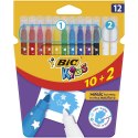 Flamaster Colour & Erase 12 kol. Bic Kids (920295)