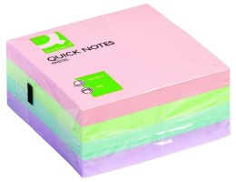 Notes samoprzylepny (karteczki) Q-Connect pastelowy mix 400k [mm:] 76x76 (KF01347)