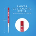 Wkład do długopisu Parker ECO czerwony Mmm (2166545)