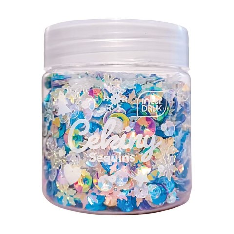 Cekiny Winter mix 30g Interdruk (30 g)