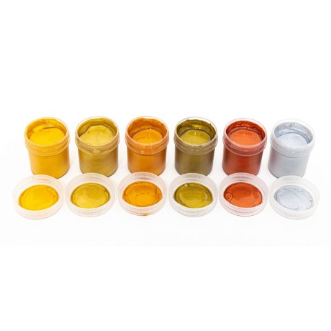 Farby plakatowe Astra dekoracyjne o połysku metalicznycm kolor: mix 20ml 6 kolor. (301124003) Farby plakatowe Astra dekoracyjne o połysku metalicznycm kolor: mix 20ml 6 kolor. (301124003)