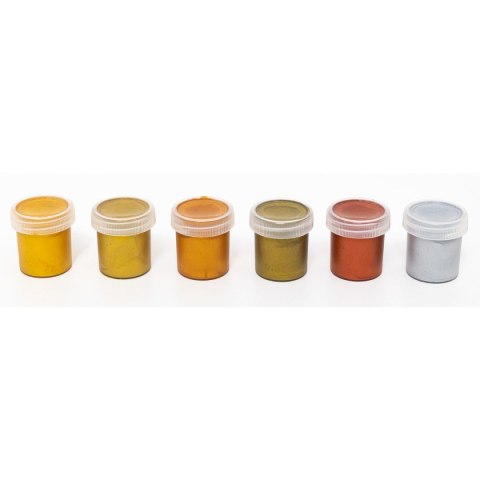 Farby plakatowe Astra dekoracyjne o połysku metalicznycm kolor: mix 20ml 6 kolor. (301124003) Farby plakatowe Astra dekoracyjne o połysku metalicznycm kolor: mix 20ml 6 kolor. (301124003)