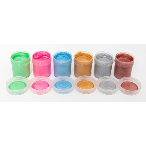 Farby plakatowe Astra dekoracyjne o połysku perłowym kolor: mix 20ml 6 kolor. (301124004) Farby plakatowe Astra dekoracyjne o połysku perłowym kolor: mix 20ml 6 kolor. (301124004)