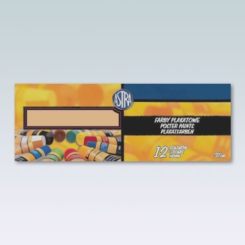 Farby plakatowe Astra kolor: mix 30ml 12 kolor. (83110901) Farby plakatowe Astra kolor: mix 30ml 12 kolor. (83110901)