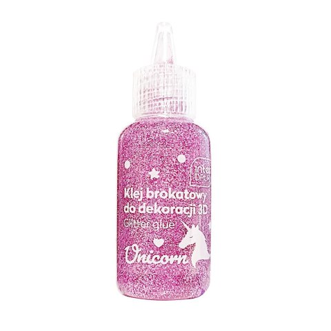 Klej artystyczny UNICORN brokatowy 3D 5902277337085 20ml Interdruk (20ml)