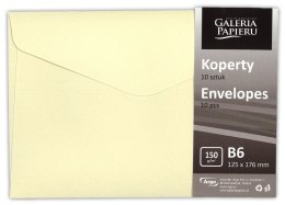 Koperta Galeria Papieru pearl kremowy B6 beżowa (280841) 10 sztuk