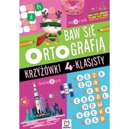 Książeczka edukacyjna Baw się ortografią. Krzyżówki 4-klasisty Aksjomat