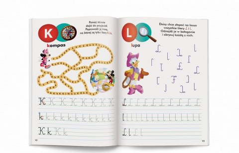 Książka dla dzieci Ameet DISNEY UCZY. LITERY. MINNIE (UDN 9307) Książka dla dzieci Ameet DISNEY UCZY. LITERY. MINNIE (UDN 9307)