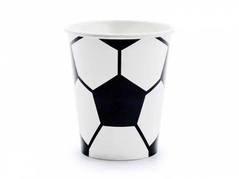 Kubek jednorazowy Partydeco piłka 6szt. papier 260ml (KPP72-EU1) Kubek jednorazowy Partydeco piłka 6szt. papier 260ml (KPP72-EU1)