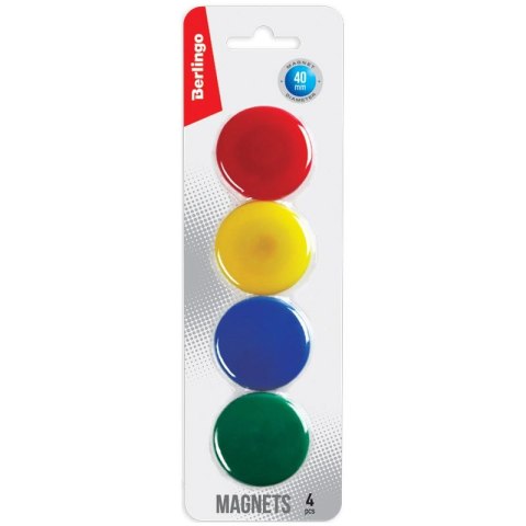 Magnes Berlingo mix śr. 40mm (135179) 40 sztuk Magnes Berlingo mix śr. 40mm (135179) 40 sztuk