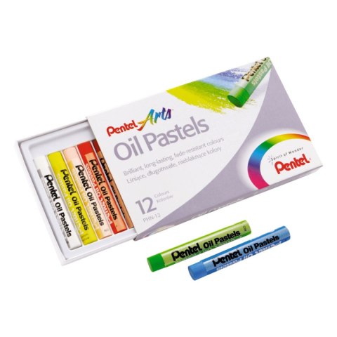 Pastele olejne Pentel 12 kol. Pastele olejne Pentel 12 kol.