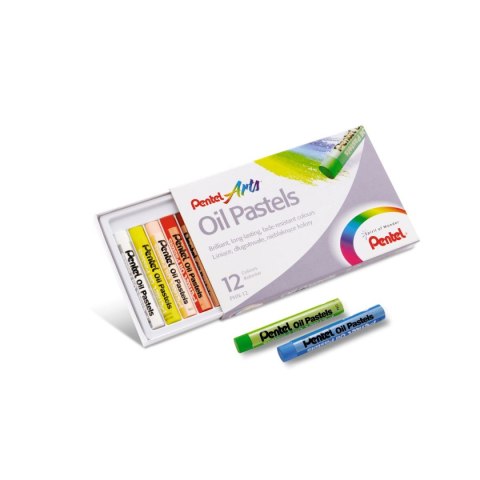 Pastele olejne Pentel 12 kol. Pastele olejne Pentel 12 kol.