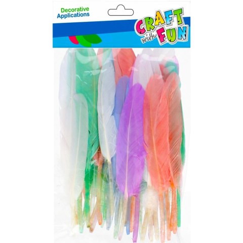 Piórka Craft With Fun mix 50 szt (501478) Piórka Craft With Fun mix 50 szt (501478)