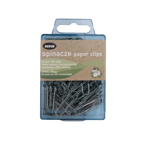 Spinacz Beniamin biurowy 28mm 100 szt (5092) Spinacz Beniamin biurowy 28mm 100 szt (5092)