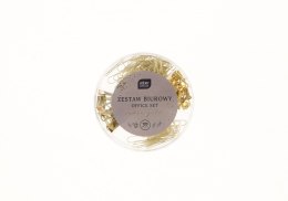 Spinacz Interdruk Satin gold 5902277346384 120 szt (120szt)