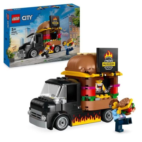 Klocki konstrukcyjne Lego City Ciężarówka z burgerami (60404) Klocki konstrukcyjne Lego City Ciężarówka z burgerami (60404)