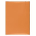 Teczka kartonowa na gumkę A4 pomarańczowy 300g Office Products (21191131-07)