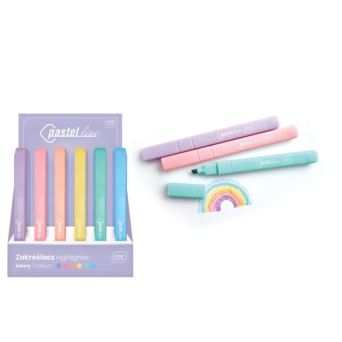 Zakreślacz HEARTS wkład mix 4,0mm Noster (5902277331229)