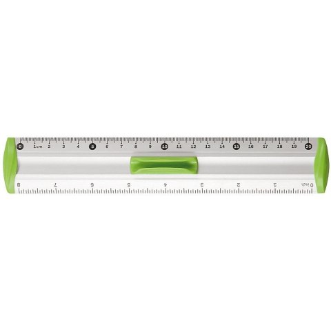 Linijka aluminiowa Tetis 20cm (BL040-NB) Linijka aluminiowa Tetis 20cm (BL040-NB)