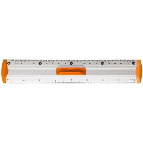 Linijka aluminiowa Tetis 20cm (BL040-NB) Linijka aluminiowa Tetis 20cm (BL040-NB)