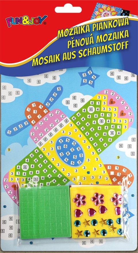 Mozaika Fun&Joy standard SAMOLOT (FJBEVA809) Mozaika Fun&Joy standard SAMOLOT (FJBEVA809)