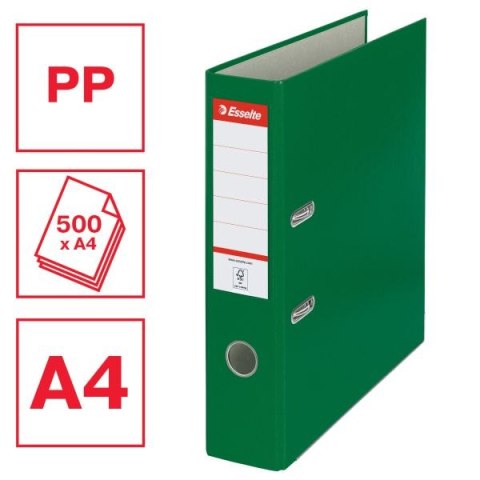 Segregator dźwigniowy Esselte Ekonomiczny A4 75mm zielony (11256) Segregator dźwigniowy Esselte Ekonomiczny A4 75mm zielony (11256)