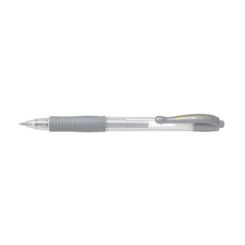 Długopis żelowy Pilot srebrny 0,32mm (PIBL-G2-7-SI) Długopis żelowy Pilot srebrny 0,32mm (PIBL-G2-7-SI)
