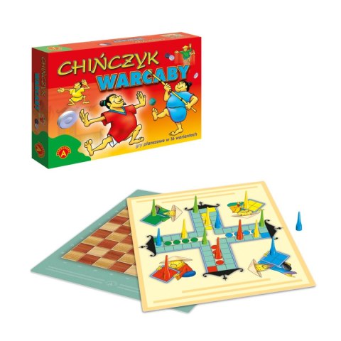 Gra planszowa chińczyk/warcaby chińczyk Alexander (5906018001112) Gra planszowa chińczyk/warcaby chińczyk Alexander (5906018001112)