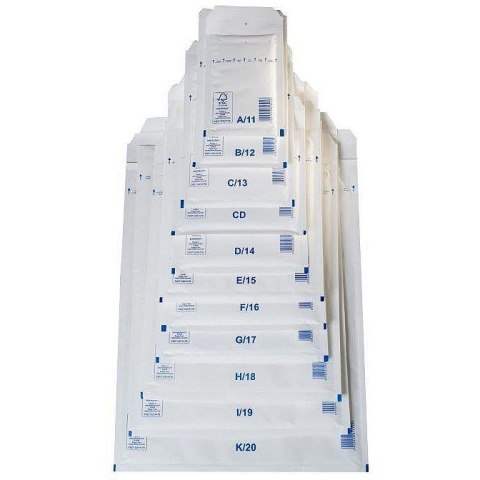 Koperta powietrzna AirPro 11/A biały [mm:] 100x165 (4111)