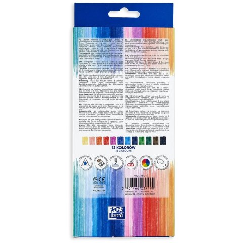 Kredki ołówkowe 12 kol. Oxford (400174524)
