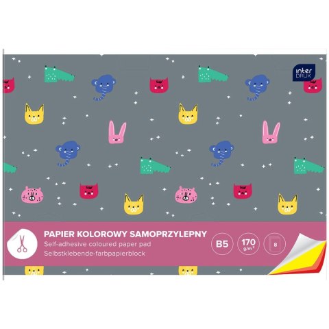 Zeszyt papierów kolorowych Interdruk B5 170g 8k (ZEPKB5SP) Zeszyt papierów kolorowych Interdruk B5 170g 8k (ZEPKB5SP)