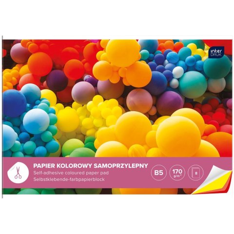 Zeszyt papierów kolorowych Interdruk B5 170g 8k (ZEPKB5SP) Zeszyt papierów kolorowych Interdruk B5 170g 8k (ZEPKB5SP)