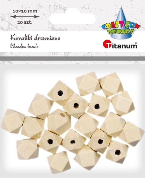 Ozdoba drewniana Titanum Craft-Fun Series koraliki (22TH401-10) Ozdoba drewniana Titanum Craft-Fun Series koraliki (22TH401-10)