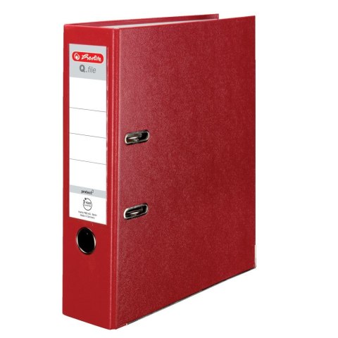 Segregator dźwigniowy Herlitz Q. file Standard 0011167426 A4 80mm czerwony (300003085) Segregator dźwigniowy Herlitz Q. file Standard 0011167426 A4 80mm czerwony (300003085)
