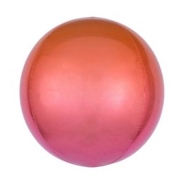 Balon foliowy Amscan kula ombre 16cal (3984701)