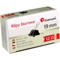 Klip Titanum 19mm czarny (BC19)