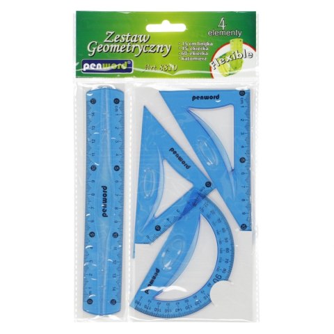 Komplet geometryczny 4 el. 15cm. 4 el. Sdm (8810)