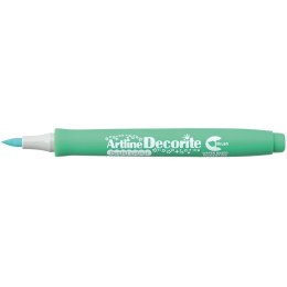 Marker specjalistyczny pastelowy decorite wkład zielony 1,0mm pędzelek końcówka Artline (AR-035 4 4)