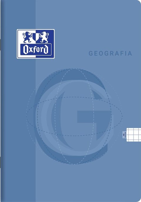 Zeszyt tematyczny Oxford geografia A5 60k. 90g krata (400175638) Zeszyt tematyczny Oxford geografia A5 60k. 90g krata (400175638)