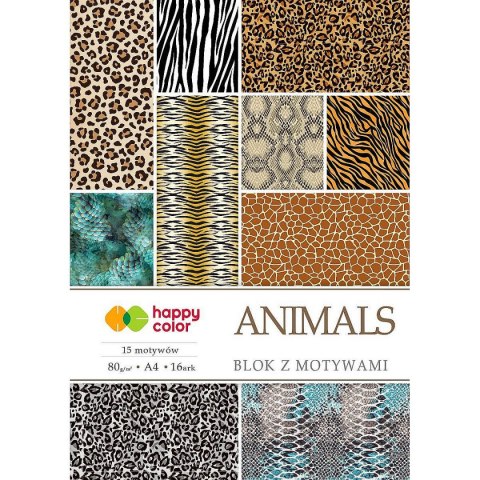 Blok artystyczny A4 80g 15k Happy Color (HA 3808 2030-M)