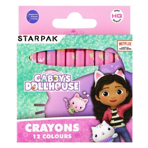 Kredki świecowe Starpak Gabby 12 kol. (529130) Kredki świecowe Starpak Gabby 12 kol. (529130)