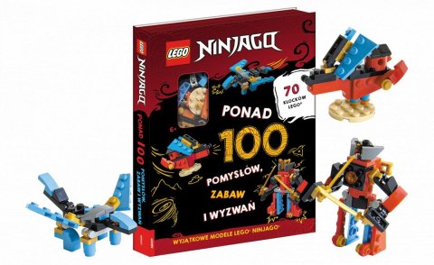 Książka dla dzieci Ameet Lego® Ninjago®. Ponad 100 pomysłów, zabaw i wyzwań (LQB 6701) Książka dla dzieci Ameet Lego® Ninjago®. Ponad 100 pomysłów, zabaw i wyzwań (LQB 6701)