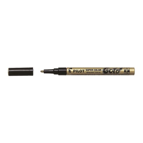 Marker olejowy Pilot złoty 1,0mm (SC-G-F) Marker olejowy Pilot złoty 1,0mm (SC-G-F)