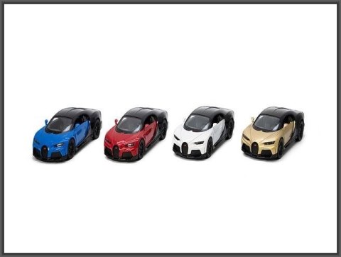 Samochód Hipo Bugatti Chiron Super Sport 1:38 (HXKT249) Samochód Hipo Bugatti Chiron Super Sport 1:38 (HXKT249)