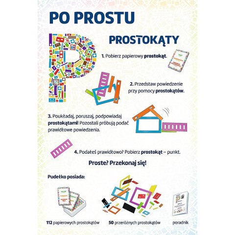 Gra strategiczna Trefl Po prostu P Prostokąty" Po prostu P Prostokąty (02437) Gra strategiczna Trefl Po prostu P Prostokąty" Po prostu P Prostokąty (02437)