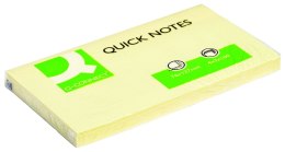 Notes samoprzylepny (karteczki) Q-Connect żółta jasna 100k [mm:] 127x76 (KF10503)