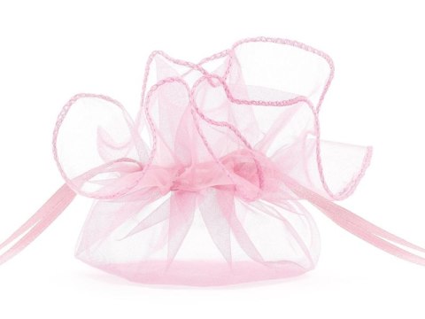 Organza Partydeco Woreczki z organzy, różowy, 25cm, 10 szt. różowa (WRG6-081-10) Organza Partydeco Woreczki z organzy, różowy, 25cm, 10 szt. różowa (WRG6-081-10)