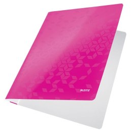 Skoroszyt WOW A4 różowy metaliczny karton 80g Leitz (30010023)