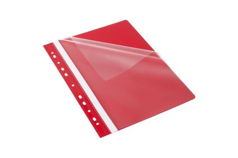 Skoroszyt Bantex wpinany A4 czerwony polipropylen PP (400076707) Skoroszyt Bantex wpinany A4 czerwony polipropylen PP (400076707)