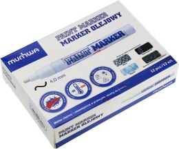 Marker olejowy Munhwa czarny 4mm okrągła końcówka (8801006711271)